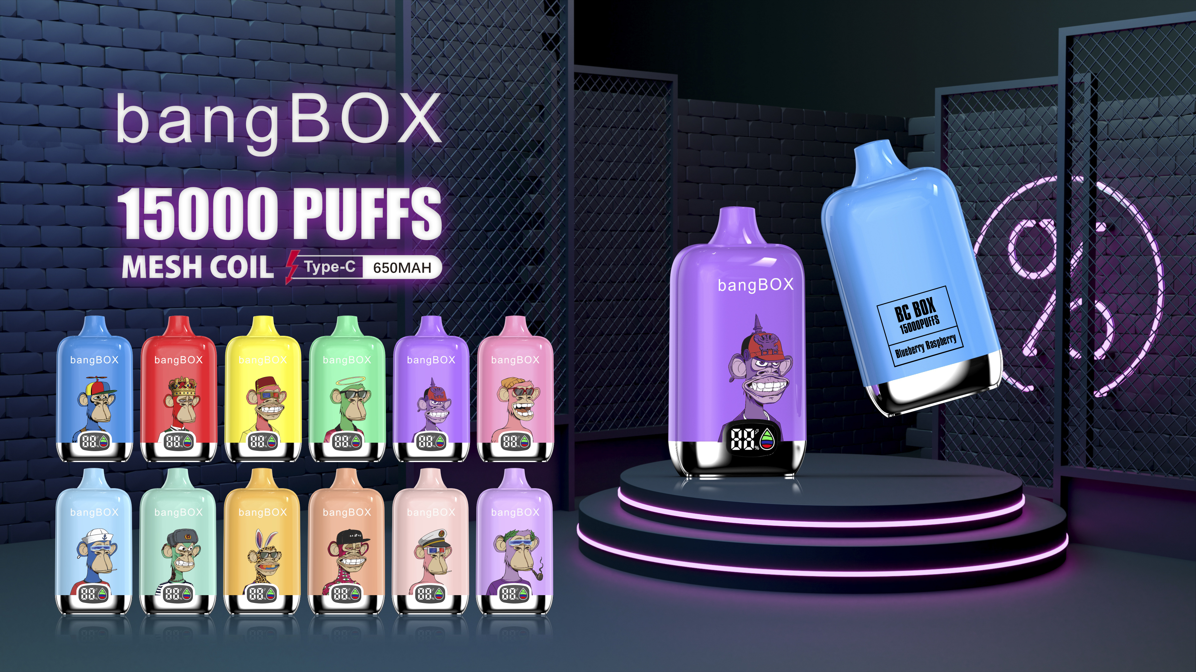 Bang Box 15000 15K 18K Puffs LED Screen Wholesale Vapes 