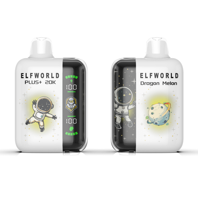 Elf World Plus+ 20000 Puffs Razz Bar Bang Vapes Mini Hookah