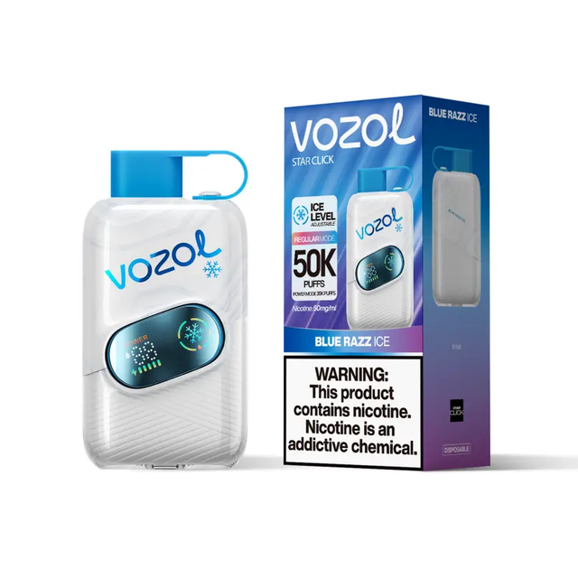 EU Warehouse Vozol Star Click 50K 50000 Puffs Disposable Vape